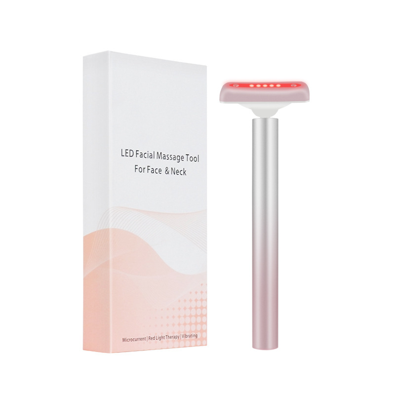 4-in-1 LED Facial Wand — Red Light Therapy for Clearer, Younger Skin