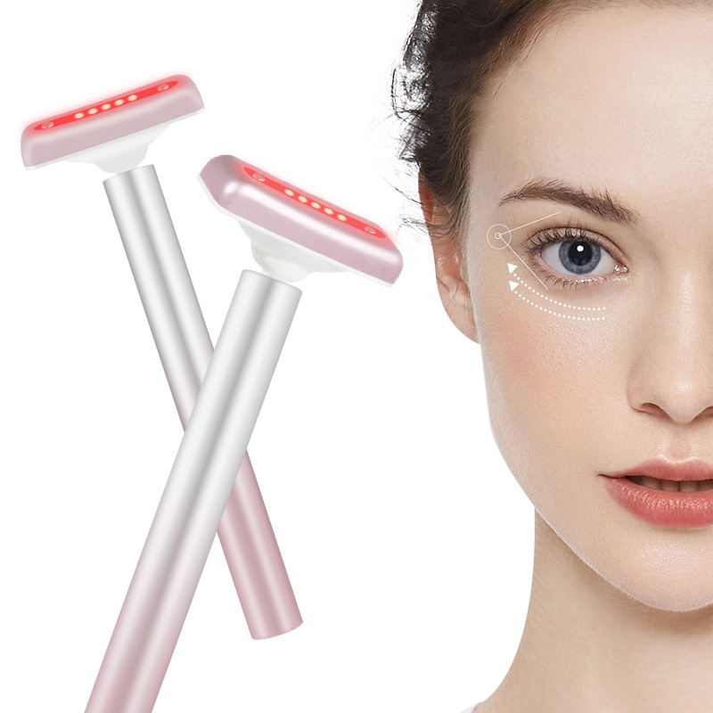 4-in-1 LED Facial Wand — Red Light Therapy for Clearer, Younger Skin